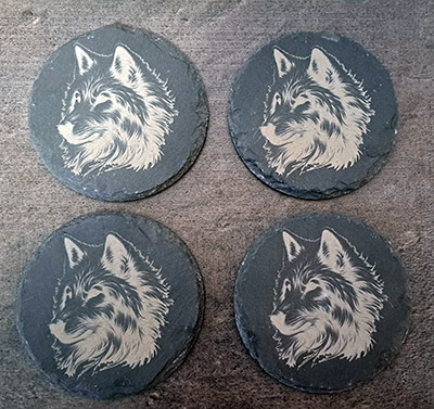 Cathy Crafty gravure laser personnalisée bois verre ardoise manche normandie