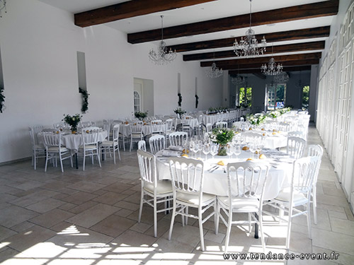 Château du Perron à Saint-Aubin-du-Perron l'orangerie salle mariage manche dj