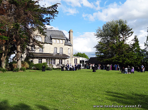 Château de Surville salle reception DJ animation mariage Manche